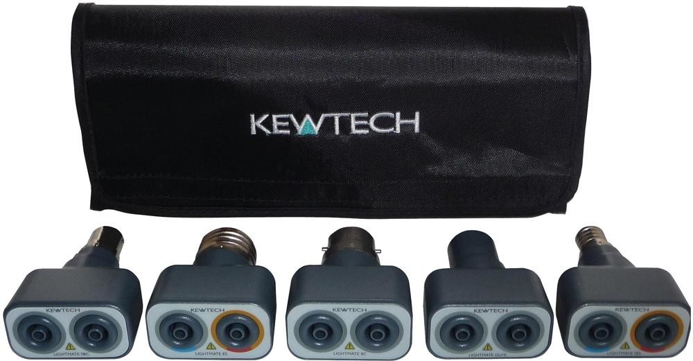 Kewtech Lightmate Kit Test Adaptors, Lighting