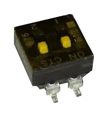 Cts 219-2Mst Dip Switch, 0.1A, 50Vdc, 2Pos, Smd