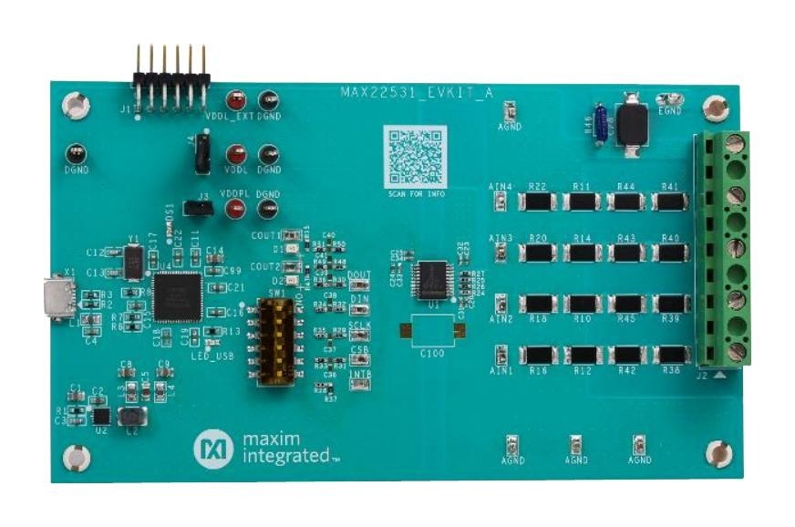 Maxim Integrated/analog Devices Max22531Evkit# Eval Kit, Successive Approximation Adc