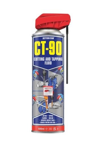 Action Can Ct-90 Twinspray, 500Ml Lubricant, Aerosol, 500Ml