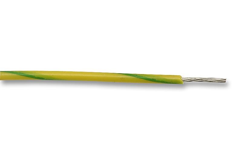 Pro Power 32/0.20 Yellow/green Wire, Yellow/green, 32/0.2mm, 100M