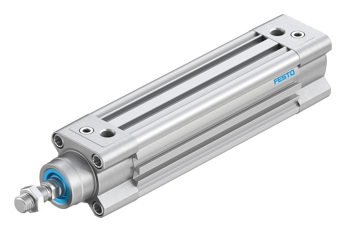 Festo Dsbc-32-100-D3-Ppva-N3 Cylinder, Dbl Acting, 32mm, 12Bar, 100mm