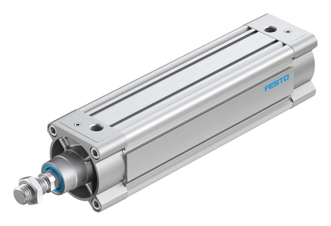 Festo Dsbc-80-250-D3-Ppva-N3 Cylinder, Dbl Acting, 80mm, 12Bar, 250mm