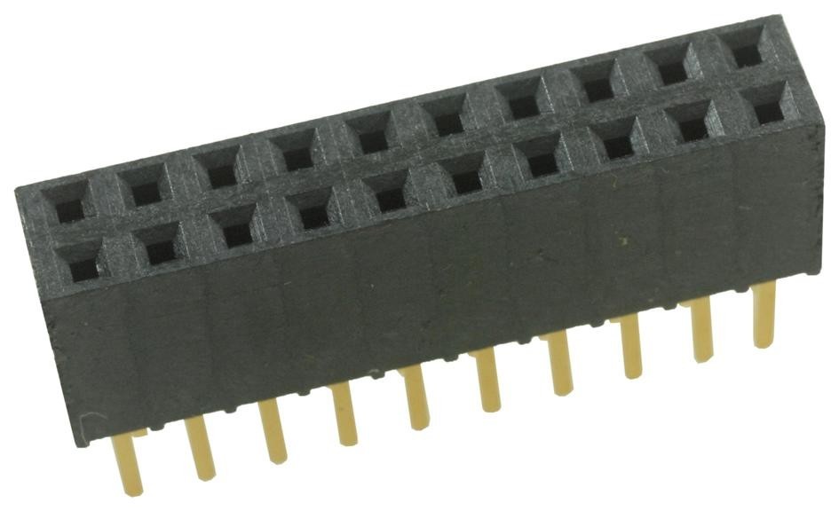 Samtec Ssq-116-01-G-D Connector, Rcpt, 32Pos, 2Row, 2.54mm