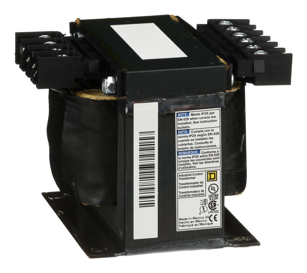 Square D By Schneider Electric 9070T250D50 Chassis Mount Transformer, 250Va