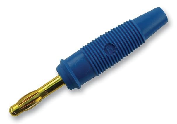 Hirschmann Test And Measurement 972518702 Plug, 4mm, Blue, 5Pk, Kst