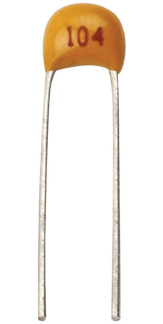 Multicomp Mc0805N910J101A2.54mm Ceramic Capacitor 91Pf 100V, C0G, 5%, Radial