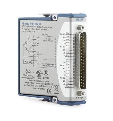 NI 780264-02 NI-9237, Strain/bridge Input Module