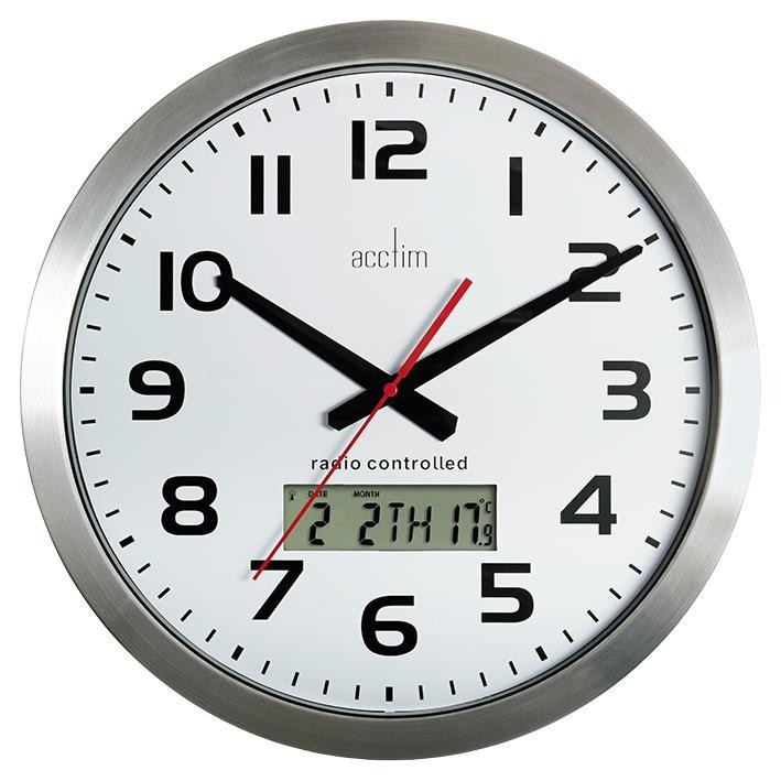 Acctim 74447 Wall Clock, Analogue, Radio Controlled