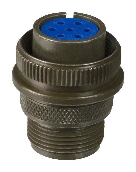 Amphenol Industrial 97-3106A-22-14S(621) Mil Spec Cir Connector, Plug, 22-14, Solder