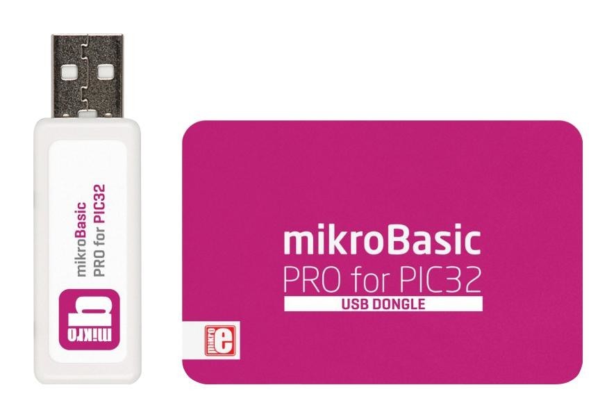MikroElektronika Mikroe-728 Complier, Pic32, Full, Pro, Usb Dongle