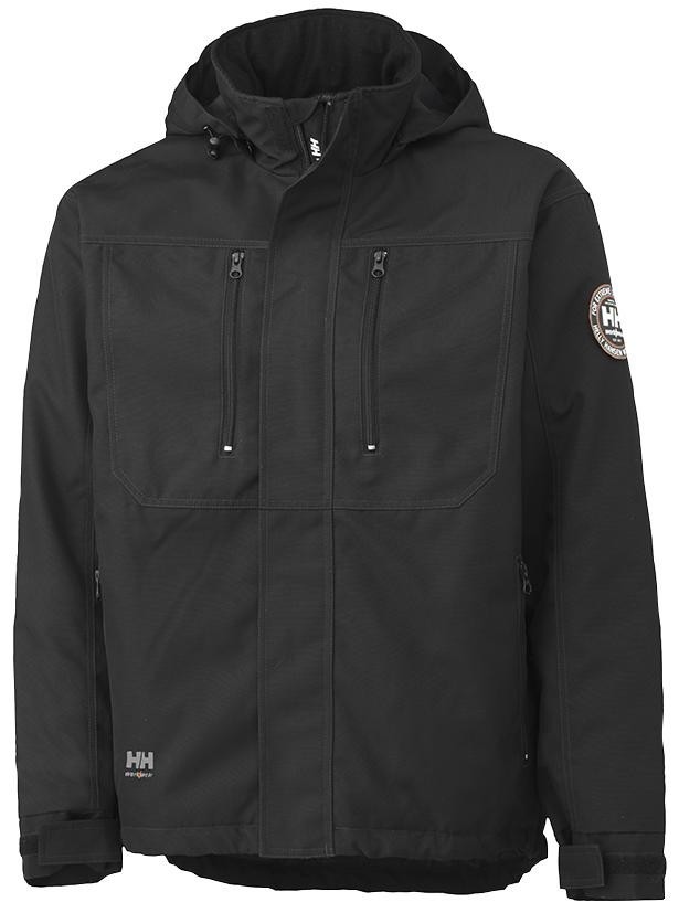 Helly Hansen 76201 990 L Berg Winter Jacket - Black Large