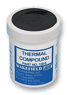 Wakefield Thermal 120-8. Heat Sink Compound, Jar, 0.23Kg