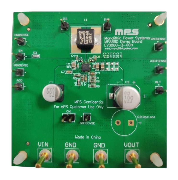 Monolithic Power Systems (Mps) Ev8860-Q-00A Eval Board, Sync Buck-Boost Converter