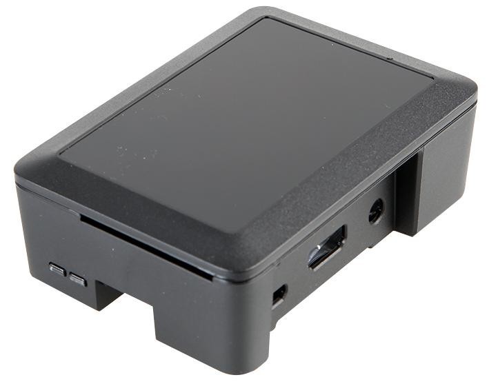 Cyntech Rbplu-Black-Pi3 Case, For Raspberry Pi 3B, 2B, B+ Black