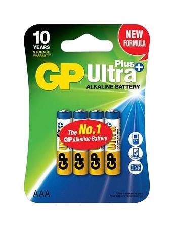 Gp Batteries Gppca24Up004 Battery, Alkaline, Aaa, 1.5V, Pk4