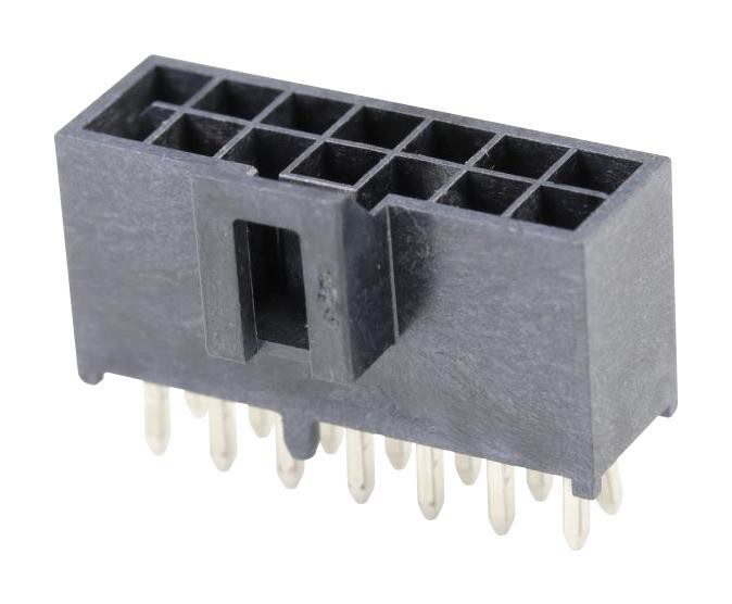 Molex 105310-1114 Connector, Hdr, 14Pos, 2Row, 2.5mm, Th