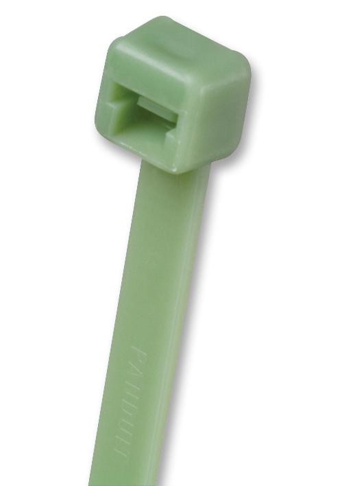 Panduit Plt1M-M109 Cable Tie, Green, 99mm, Pk1000