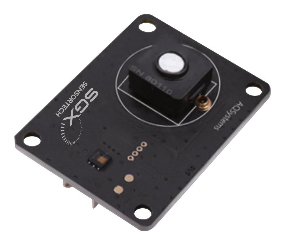 Amphenol SGX Sensortech Ps1-Nh3-100-Mod Gas Detection Sensor, Nh3, 100Ppm