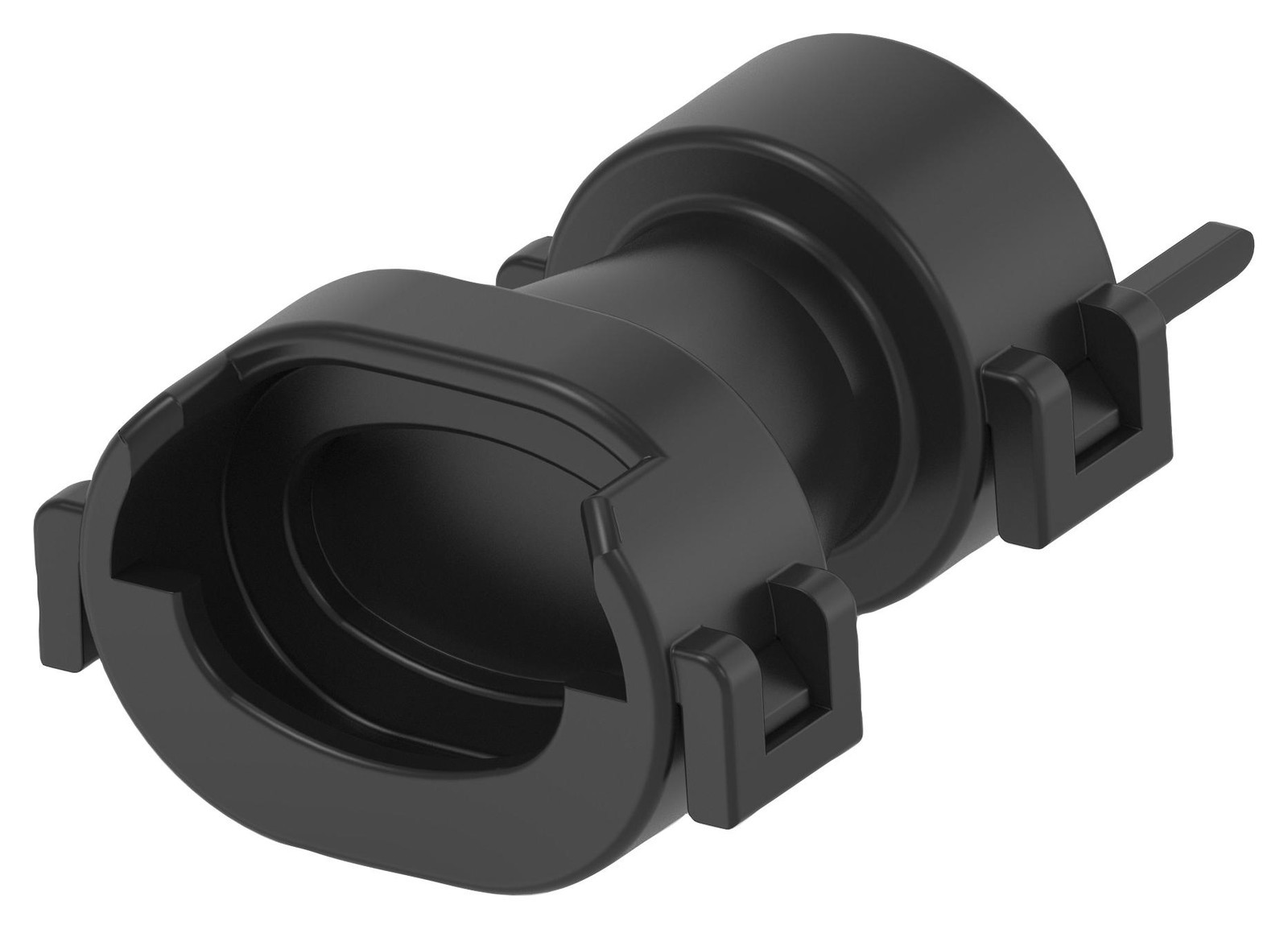 Amp Connectors / Te Connectivity 2050831-2 Cover, 2 Pos Sensor Conn, Pa 6.6, Blk