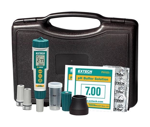 Extech Instruments Ex900 Water Quality Meter Kit, 0-14Ph, 0.01Ph