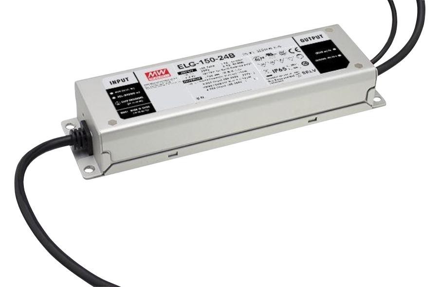 MEAN WELL Elg-150-54B-3Y Led Driver, Const Current/volt, 151.2W