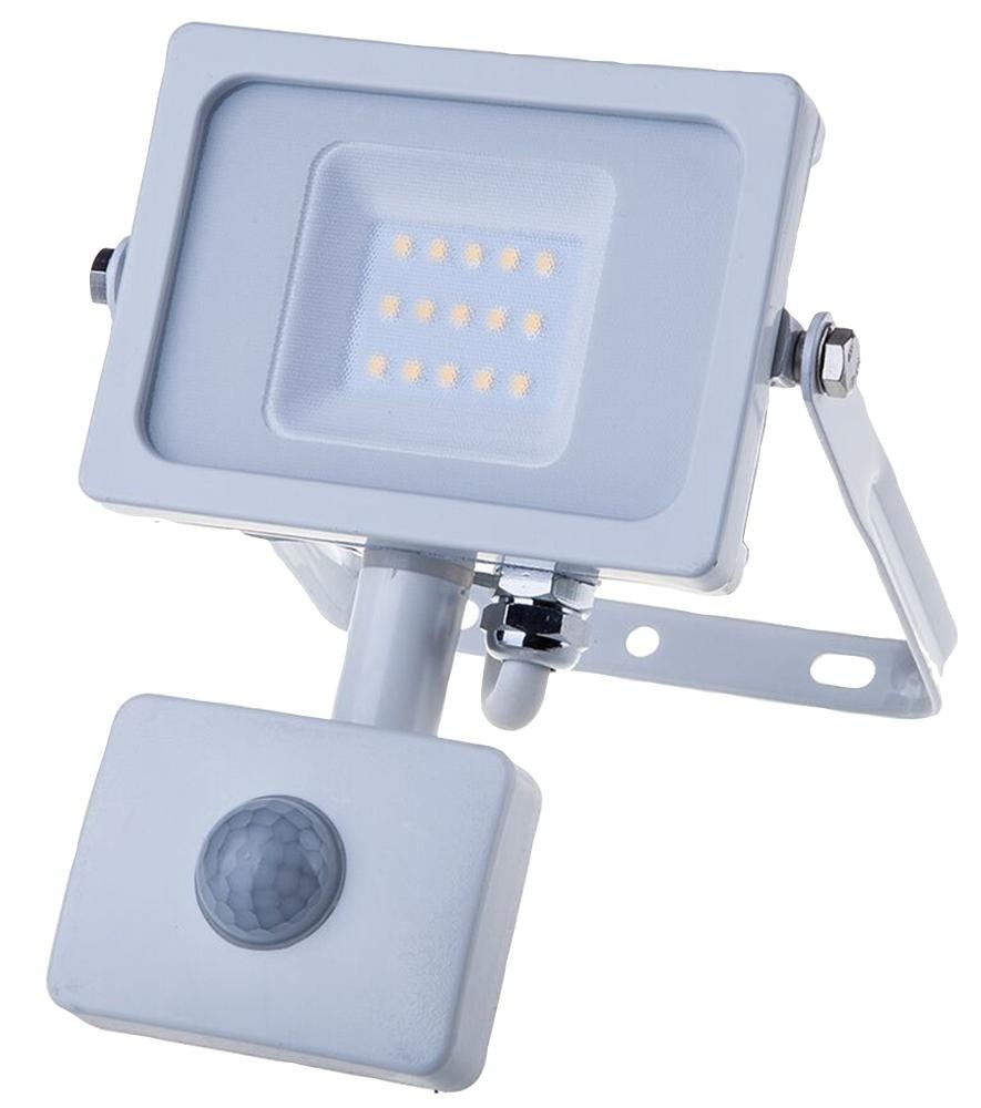 V-Tac 435 Vt-10-S 10W Pir Sensor Floodlight 6400K White
