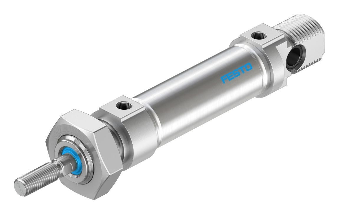 Festo Dsnu-16-15-Pps-A Cylinder, Dbl Acting, 16mm, 10Bar, 15mm