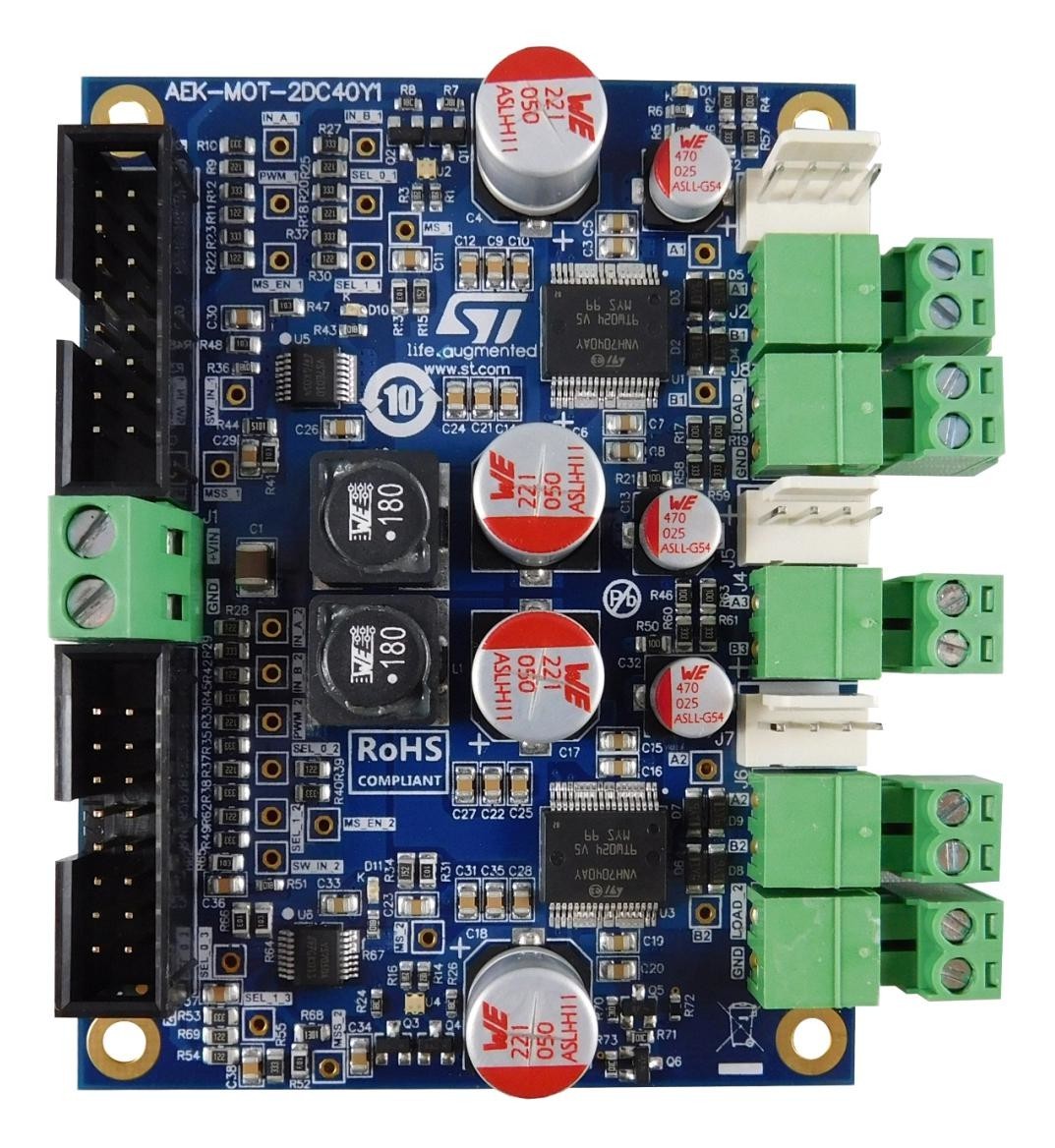 STMicroelectronics Aek-Mot-2Dc40Y1 Eval Board, Dual Dc Motor Driver