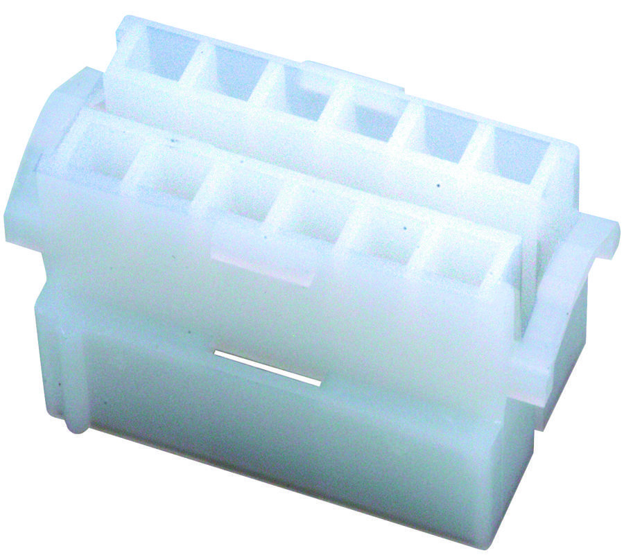 Amp Connectors / Te Connectivity 1-480288-0 Plug & Socket Housing, Receptacle, Nylon