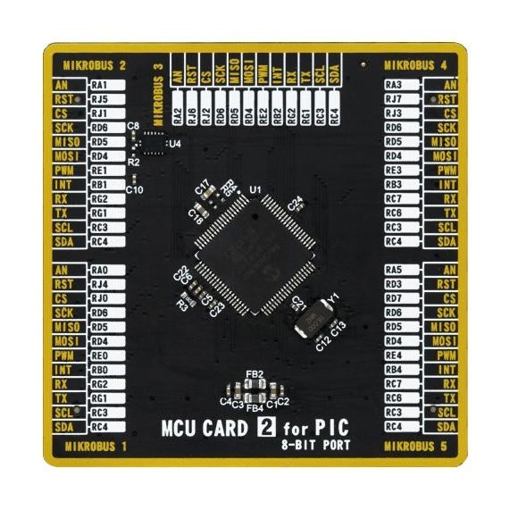 MikroElektronika Mikroe-4007 Add-On Board, Pic18 Microcontroller
