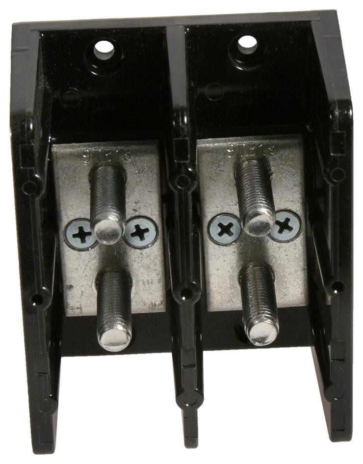 Marathon Special Products 1432563 Terminal Block, Barrier, 2 Position, 3/8-16Awg