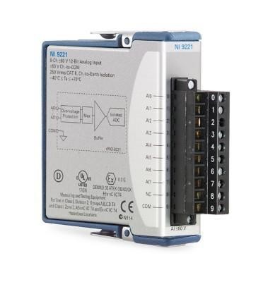 NI 779014-01 NI-9221, Voltage Input Module, 12Bit