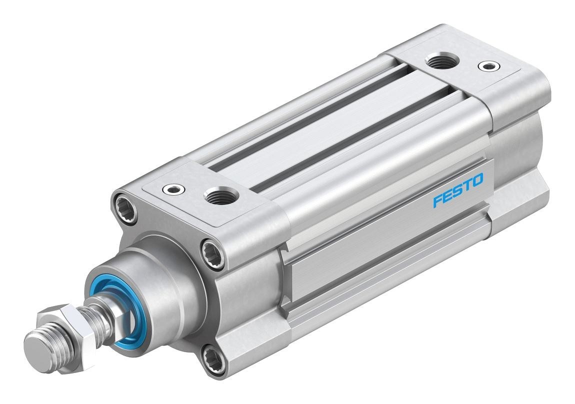 Festo Dsbc-50-70-D3-Ppva-N3 Cylinder, Dbl Acting, 50mm, 12Bar, 70mm