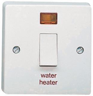 Crabtree 4015/31 20A Dp Water Heater Swtch And