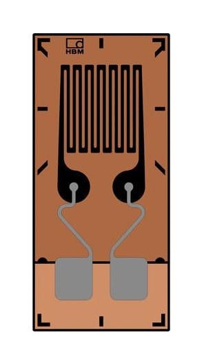 Omega 1-Lm11-3/350Ge Strain Gauge, 6mm, 350 Ohm, 10000Um