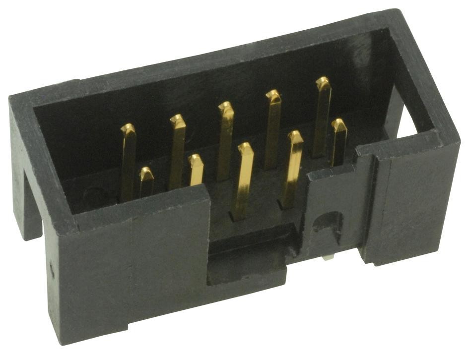 Amphenol Communications Solutions 66506-001Lf Connector, Header, 10Pos, 2Row, 2.54mm, Th