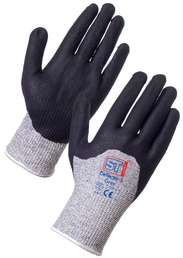 St 75663 Cut Resistant Gloves, Deflector Pd - L