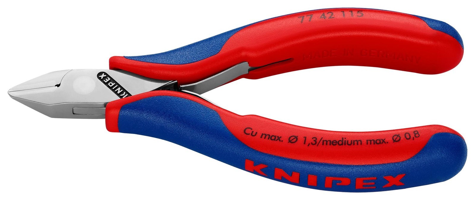 Knipex 77 42 115 Cutter, Red Handles