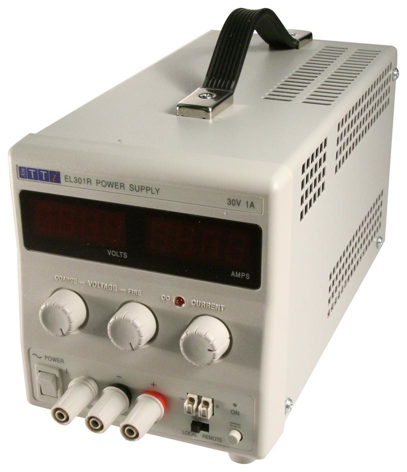 Aim-Tti Instruments El301R Power Supply, 1Ch, 30V, 1A, Adjustable