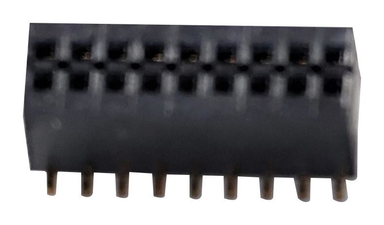 Samtec Mle-109-01-G-Dv-A Socket, 1.0mm, Smt, 2X9Way