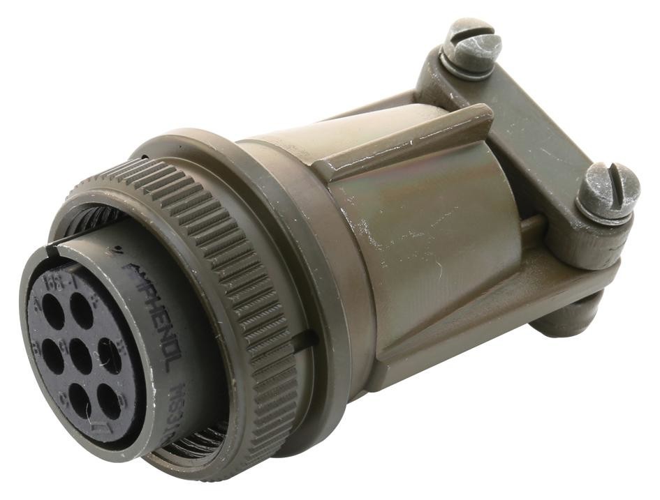 Amphenol Industrial Ms3106E20-19S. Circular Connector, Plug, 20-19, Cable