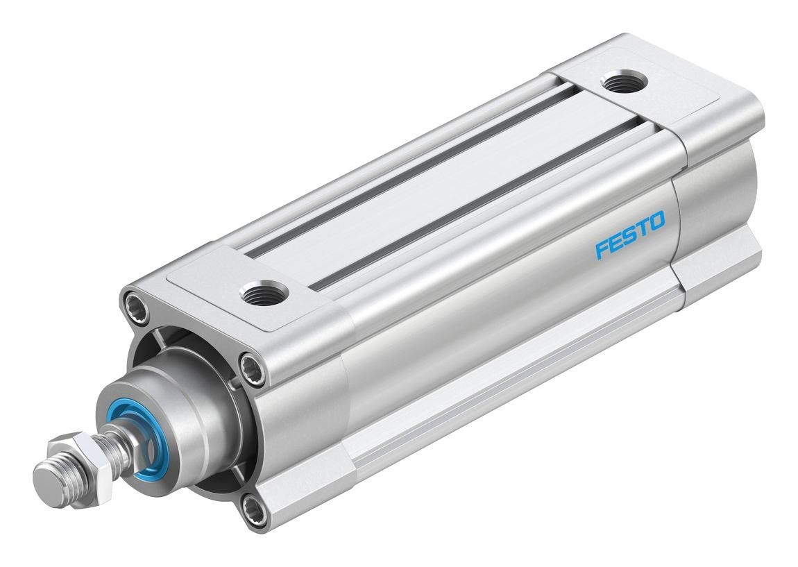 Festo Dsbc-63-125-Ppsa-N3 Cylinder, Dbl Acting, 63mm, 12Bar, 125mm