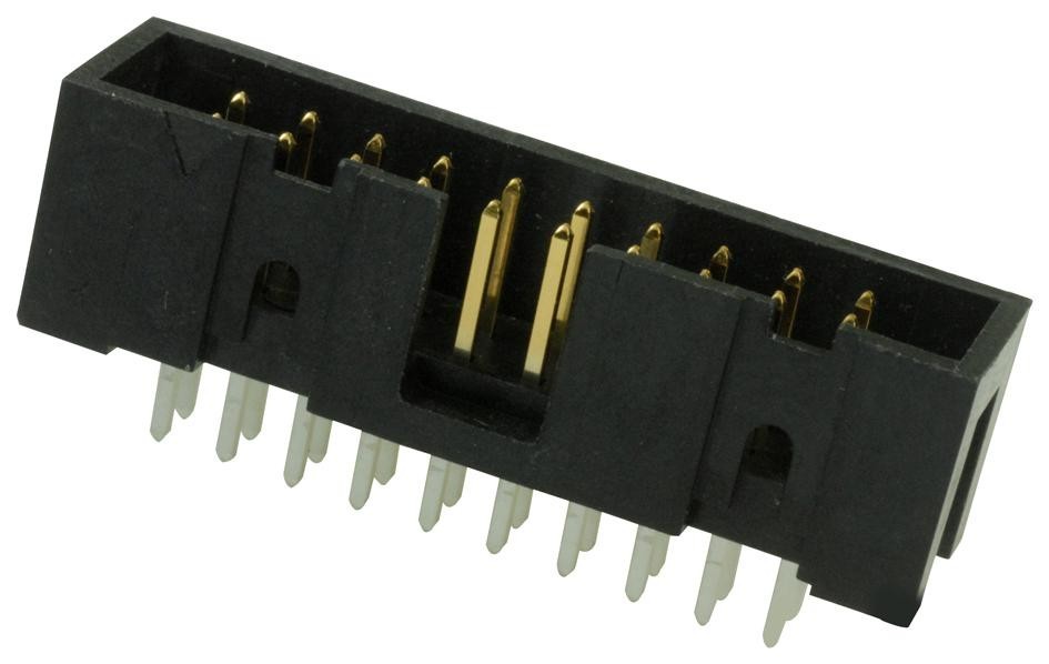 Amphenol Communications Solutions 52601-S20-6Lf Connector, Header, 20Pos, 2Row, 2.54mm, Th