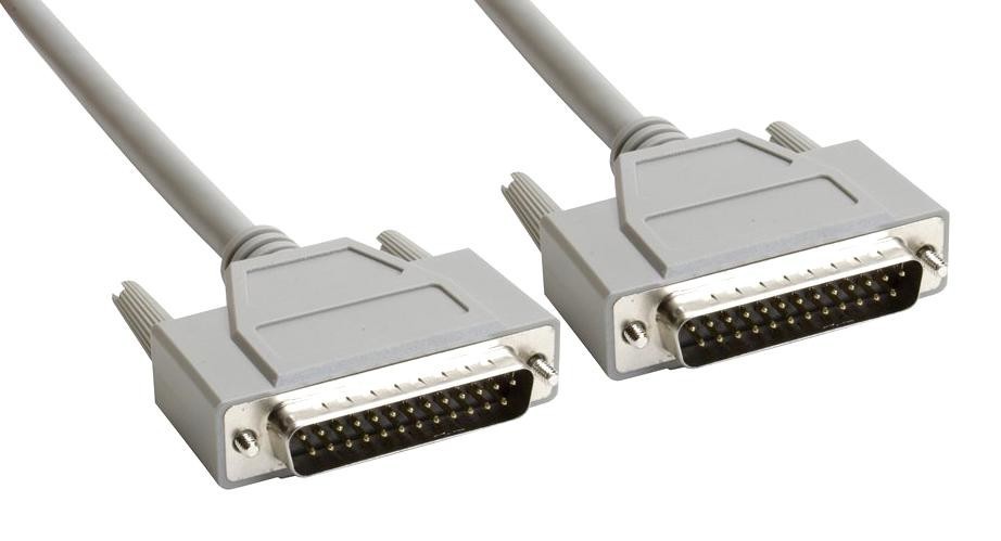 Amphenol Cables on Demand Cs-Dssmdb25mm-002.5 Cable Assy, 25P Db Plug-Plug, 2.5Ft