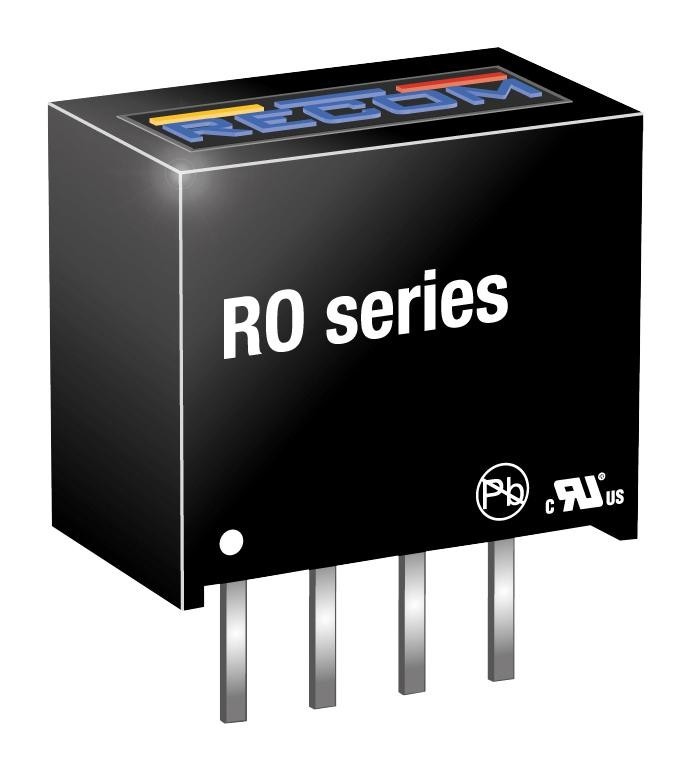 RECOM Power Ro-0505S Dc/dc, Unreg, 1W, 05V, 05V, Sip4