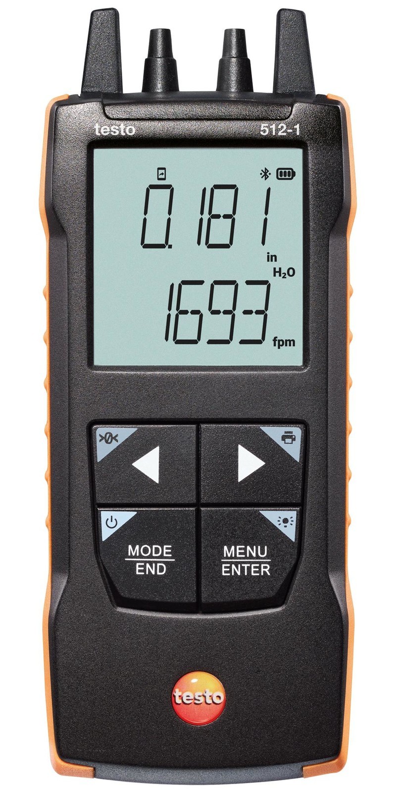 Testo 0563 1512 Pressure Manometer, 0 To 200Hpa
