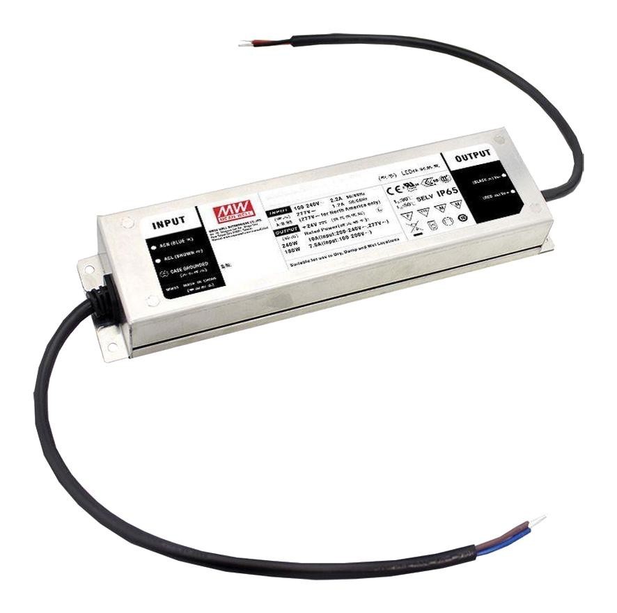 MEAN WELL Elg-240-48A Led Driver, Constant Current/volt, 240W