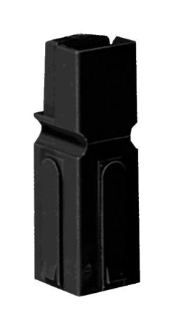 Anderson Power Products 75Lokblk Connector Housing, Plug, Black