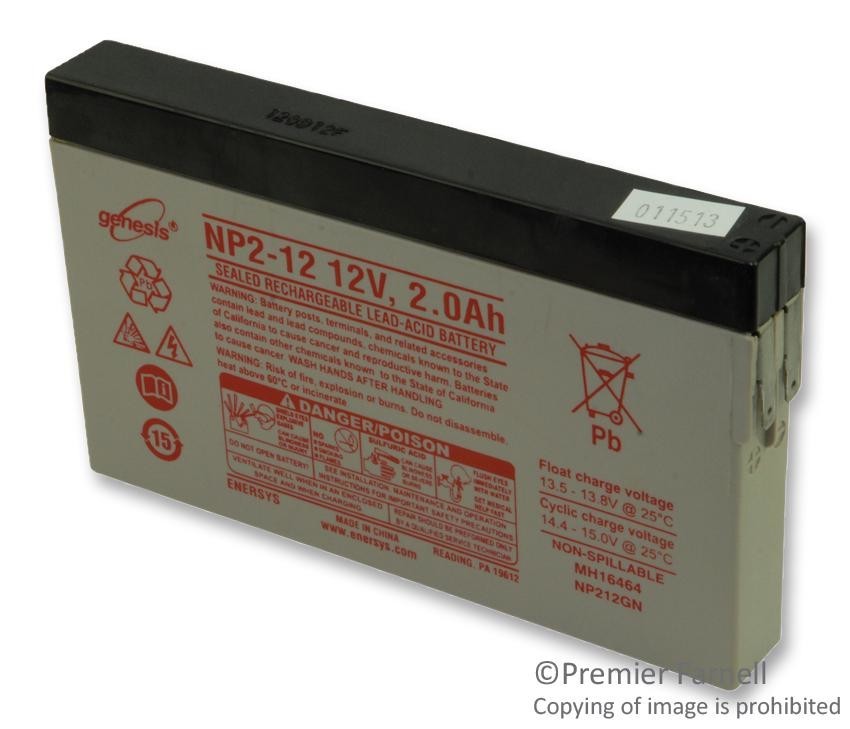 EnerSys Np2-12 Batteries,sealed Lead Acid